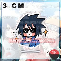 (mua 1 tặng 1) (3cm) Standee NARUTO ver BIỂU CẢM mô hình chibi acrylic standee anime mica trang trí trưng bày 4