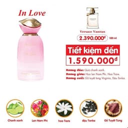 Nước hoa nữ In Love - GỢI CẢM, TƯƠI MÁT (100ML) 3