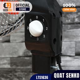 Quạt lửng senko LTS1636 / LTS1631 7 cánh,thân sắt công xuất 65w 3 cấp gió bảo hành chính hãng 24 tháng 4