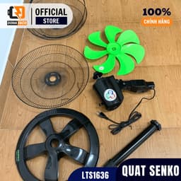 Quạt lửng senko LTS1636 / LTS1631 7 cánh,thân sắt công xuất 65w 3 cấp gió bảo hành chính hãng 24 tháng 3