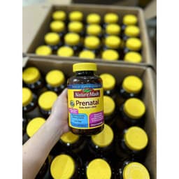 (mẫu mới)Vitamin Tổng Hợp Cho Bà Bầu_ Prenatal Multi +DHA (mẫu axit folic + dha) 4