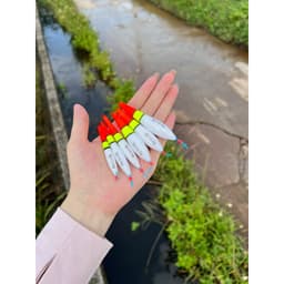 Phao Câu Đài Lửng Thế Hệ Mới Chân Phao Bằng Dây FE Chống Nổ_ Phao Câu Rô,Diếc, câu nước nông,... 1