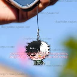 (mua 1 tặng 1) (BIỂU CẢM) Dây treo điện thoại WIND BREAKER in hình anime mica acrylic dây móc khóa tiện lợi xinh xắn 4