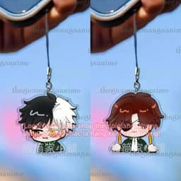 (mua 1 tặng 1) (BIỂU CẢM) Dây treo điện thoại WIND BREAKER in hình anime mica acrylic dây móc khóa tiện lợi xinh xắn 2