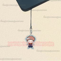 (mua 1 tặng 1) Móc dây treo điện thoại JUJUTSU KAISEN ver SANRIO in hình CHÚ THUẬT HỒI CHIẾN anime chibi mica 4