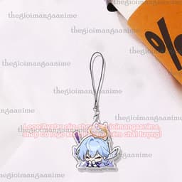 (mua 1 tặng 1) Móc dây treo điện thoại ROBIN HONKAI STAR RAIL ver CẢM XÚC chibi mica móc khóa anime game phụ kiện 3