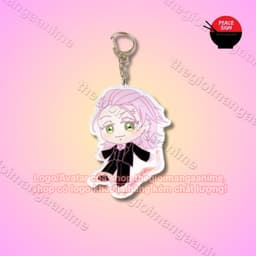 (mua 1 tặng 1) Móc khóa WIND BREAKER ver Vest đen cute in hình chibi anime mica acrylic quà tặng xinh xắn 6