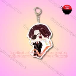 (mua 1 tặng 1) Móc khóa WIND BREAKER ver Vest đen cute in hình chibi anime mica acrylic quà tặng xinh xắn 8