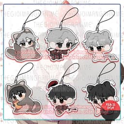 (mua 1 tặng 1) Móc dây treo điện thoại PASSION manhwa boylove hình in 2 mặt 1