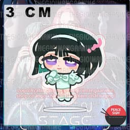 (mua 1 tặng 1) (3cm) Standee ALIEN STAGE ver BIỂU DIỄN mô hình chibi acrylic standee anime mica trang trí trưng bày 3