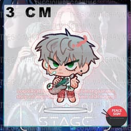 (mua 1 tặng 1) (3cm) Standee ALIEN STAGE ver BIỂU DIỄN mô hình chibi acrylic standee anime mica trang trí trưng bày 4