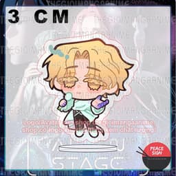 (mua 1 tặng 1) (3cm) Standee ALIEN STAGE ver BIỂU DIỄN mô hình chibi acrylic standee anime mica trang trí trưng bày 6