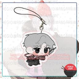 (mua 1 tặng 1) Móc dây treo điện thoại PASSION manhwa boylove hình in 2 mặt 7