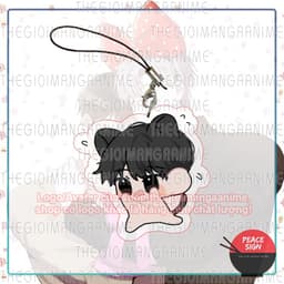 (mua 1 tặng 1) Móc dây treo điện thoại PASSION manhwa boylove hình in 2 mặt 5