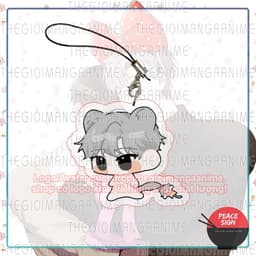 (mua 1 tặng 1) Móc dây treo điện thoại PASSION manhwa boylove hình in 2 mặt 6