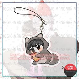 (mua 1 tặng 1) Móc dây treo điện thoại PASSION manhwa boylove hình in 2 mặt 3