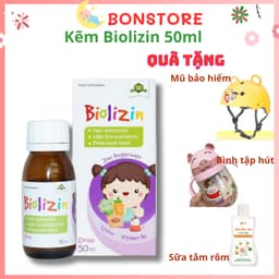 [Chọn quà] Kẽm ăn ngon hữu cơ Biolizin dành cho bé từ 3 tháng tuổi 3