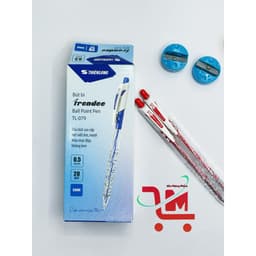 Hộp 20 Bút Bi Thiên Long TL-079 Ngòi 0.5mm Mực Màu Xanh, Đỏ, Đen/Mực Đậm, Ngòi Êm, Viết Bi Thiên Long Chất Lượng Tốt 3