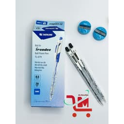 Hộp 20 Bút Bi Thiên Long TL-079 Ngòi 0.5mm Mực Màu Xanh, Đỏ, Đen/Mực Đậm, Ngòi Êm, Viết Bi Thiên Long Chất Lượng Tốt 5