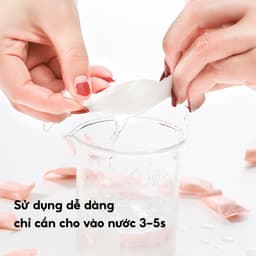 Gói Khăn mặt nén dạng viên kẹo JYoohome du lịch dã ngoại, Khăn giấy nén rửa mặt tiện lơi, an toàn 4