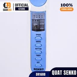 [Chính hãng] Quạt đứng điều khiển từ xa Senko DR1608, Quạt cây có remote, hẹn giờ, bảo hành 2 năm 7