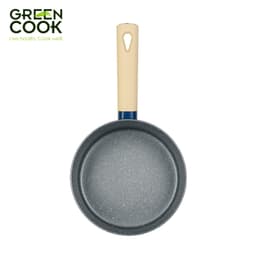 Nồi Quánh Vân Đá Đáy Từ Chống Dính PFOA free Green Cook Xanh Navy GCS241-18cm 3