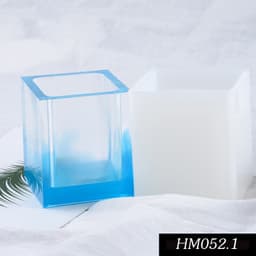 Khuôn đổ nhựa epoxy hộp bút hình hộp kích thước thật - HM052 3