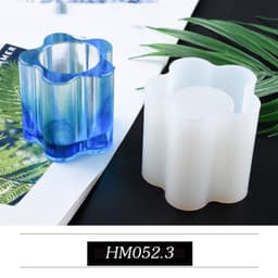 Khuôn đổ nhựa epoxy hộp bút hình hộp kích thước thật - HM052 5