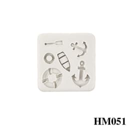 Khuôn silicon tạo hình neo thuyền và phao cứu sinh dùng trang trí chuẩn DIY - HM051 4