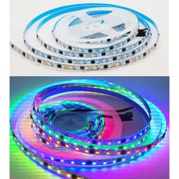 ĐÈN LED FULL MÀU WS2811 UCS1903 RỘNG 8MM 96LED/MÉT 108LED/MÉT ĐIỆN ÁP 12V DÀI 1 MÉT 3