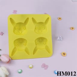 Khuôn silicon cao cấp hình Pikachu làm bánh mì nướng hay tạo hình trang trí độc đáo các sản phẩm handmade – HM012 3