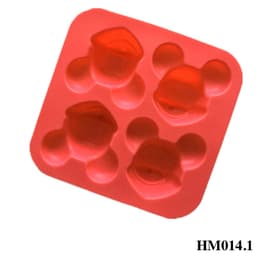 Khuôn silicon hình 4 đầu chuột dễ lương dùng làm bánh hay làm đá tiện ích - Khuôn silicon làm bánh tạo hình - HM014.1 2