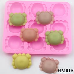 Khuôn silicon cao cấp hình con cua dùng làm bánh thạch rau câu hay tạo hình trang trí handmade – HM015 3