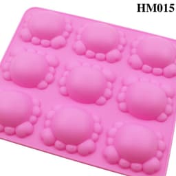 Khuôn silicon cao cấp hình con cua dùng làm bánh thạch rau câu hay tạo hình trang trí handmade – HM015 2