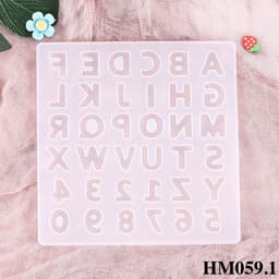 Khuôn số và chữ cái tạo hình chữ cái và các con số kích thước chuẩn - HM059.1 1