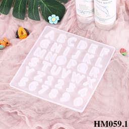 Khuôn số và chữ cái tạo hình chữ cái và các con số kích thước chuẩn - HM059.1 3