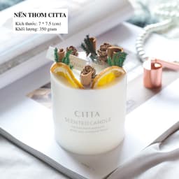 Nến thơm Citta – Nến thơm handmade cao cấp chuẩn DIY – Hương thơm của sự lãng mạn 5