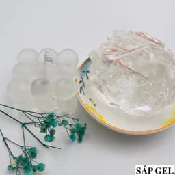 Sáp Gel làm nến độc đáo tạo sản phẩm nến thơm trong suốt cao cấp - Sáp gel 2