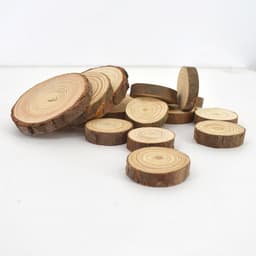 Đế gỗ lót có hoa văn đủ kích thước hình tròn tự nhiên chuẩn DIY - DEGO 2