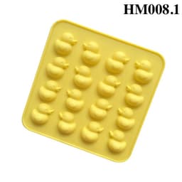 Khuôn silicon hình chú vịt và thỏ dùng làm socola bánh kẹo ngọt hay tạo hình nến thơm  – HM008 2