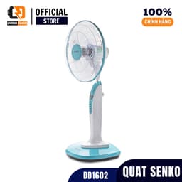 Quạt đứng có đèn Senko DD1602 5 màu để lựa chọn công xuất 47w 3 cấp gió siêu mát bảo hành 24 tháng 4