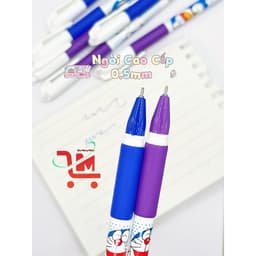 Hộp 20 Cây Bút Gel DORAEMON THIÊN LONG GEL-012/DO Mực Tím Tươi Sáng, Chất Lượng Tốt/Bút Thiên Long Chính Hãng 4