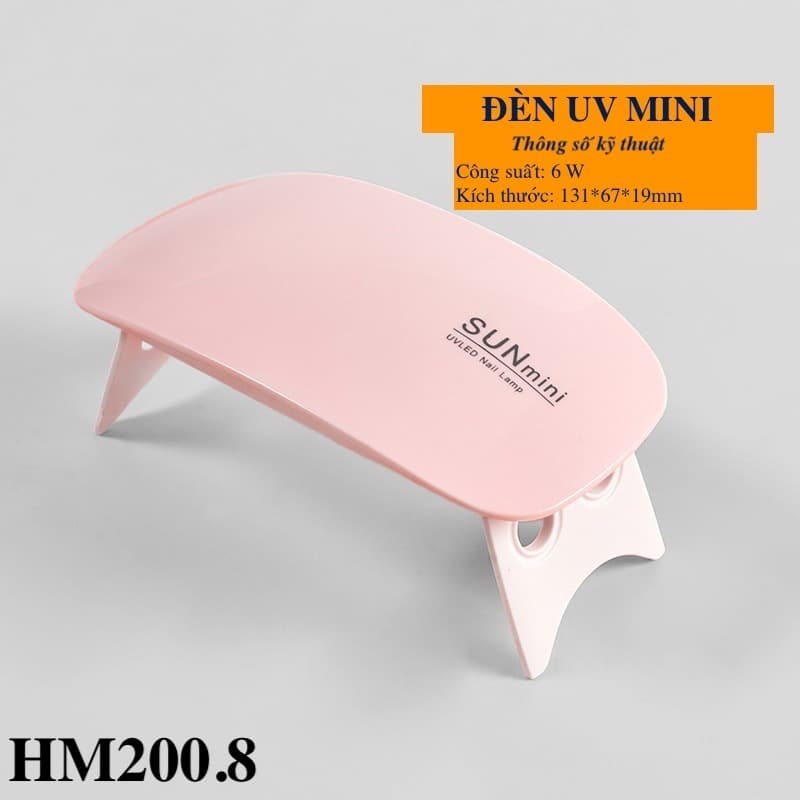 Đèn LED UV  36W hơ khô gel sơn móng tay – Đèn hơ khô dung dịch nhựa resin làm trang sức sạc pin USB