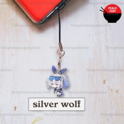 (mua 1 tặng 1) Móc dây treo điện thoại HONKAI STAR RAIL ver TREO NGƯỜI chibi mica acrylic móc khóa anime game phụ kiện 5