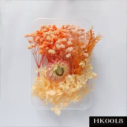 Hoa khô mix đủ loại dùng trong trang trí đồ handmade - HK001, HK013 6