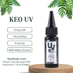 Chai keo UV gel cứng làm đồ trang sức thủ công – Keo UV dùng làm đồ handmade chuẩn DIY HM70200.5.6 3