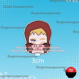 (mua 1 tặng 1) (3cm) Mô hình standee ONE PIECE ver BÚP BÊ in hình anime Đảo hải tặc tượng mica acrylic chibi xinh xắn 3