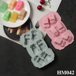 Khuôn silicon tạo hình xe ô tô dùng làm đá, thạch rau câu, bánh hay trang trí handmade – HM042 1