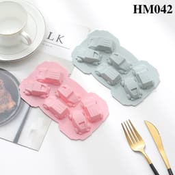 Khuôn silicon tạo hình xe ô tô dùng làm đá, thạch rau câu, bánh hay trang trí handmade – HM042 2