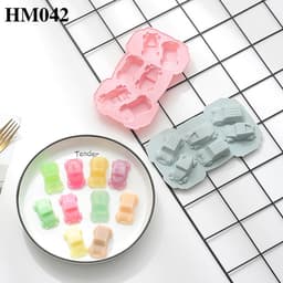 Khuôn silicon tạo hình xe ô tô dùng làm đá, thạch rau câu, bánh hay trang trí handmade – HM042 3